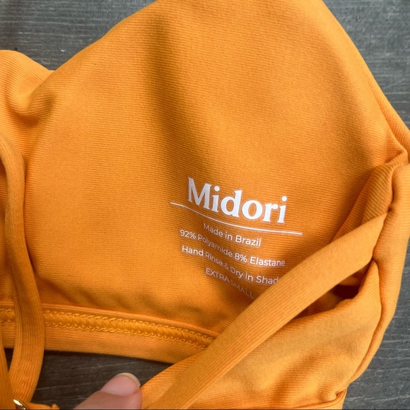 Midori Bikinis Peach Mer Top - Picture 5 of 5